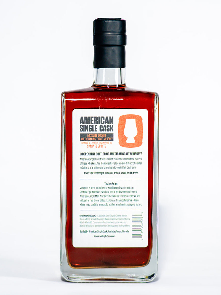 Cask #0006: Santa Fe Spirits Mesquite Smoked Single Malt