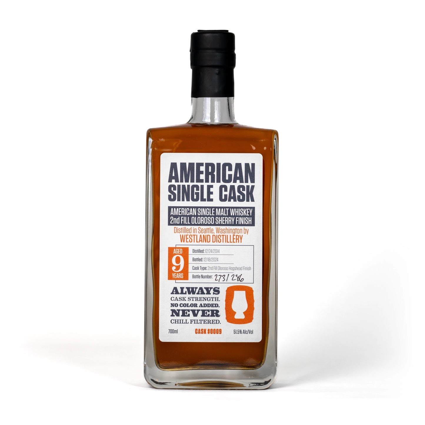 Cask #0009: American Single Malt Whiskey (Sherry Cask) | Westland Distillery