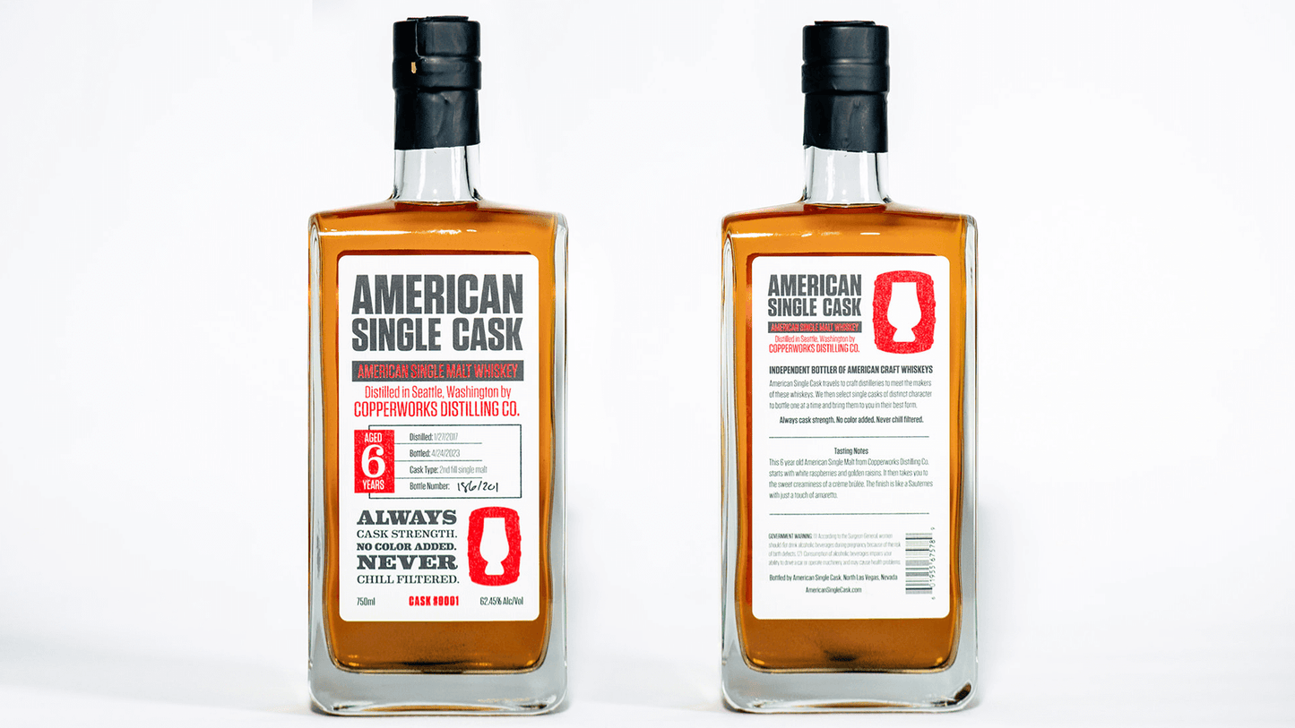 Cask #0001: Copperworks American Single Malt