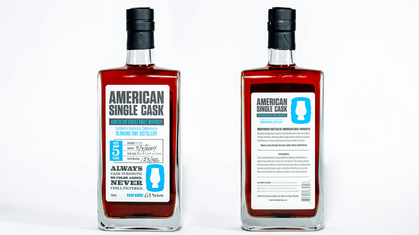 Cask #0002: Blinking Owl American Single Malt