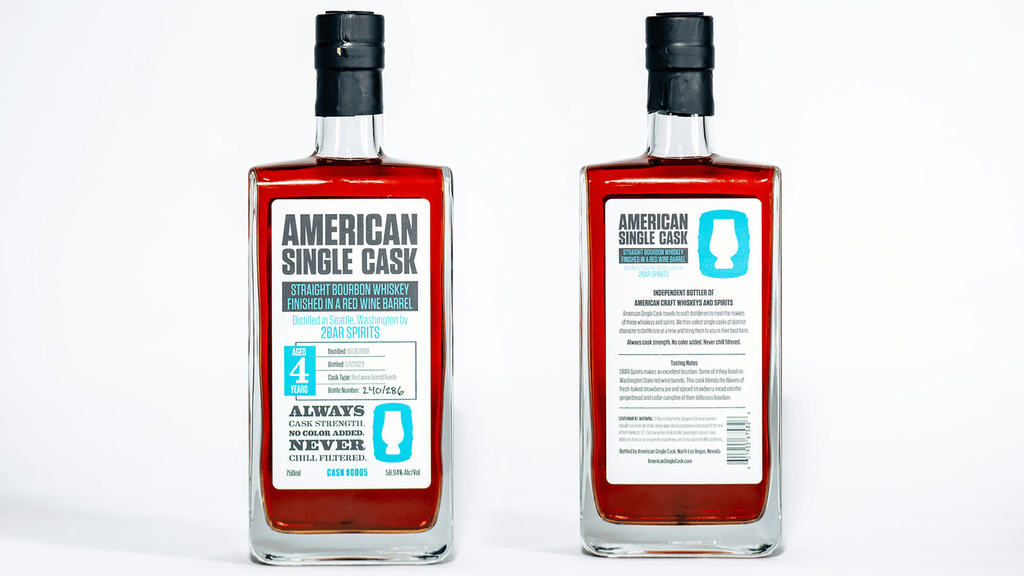 Cask #0005: Two Bar Bourbon Red Wine Finish