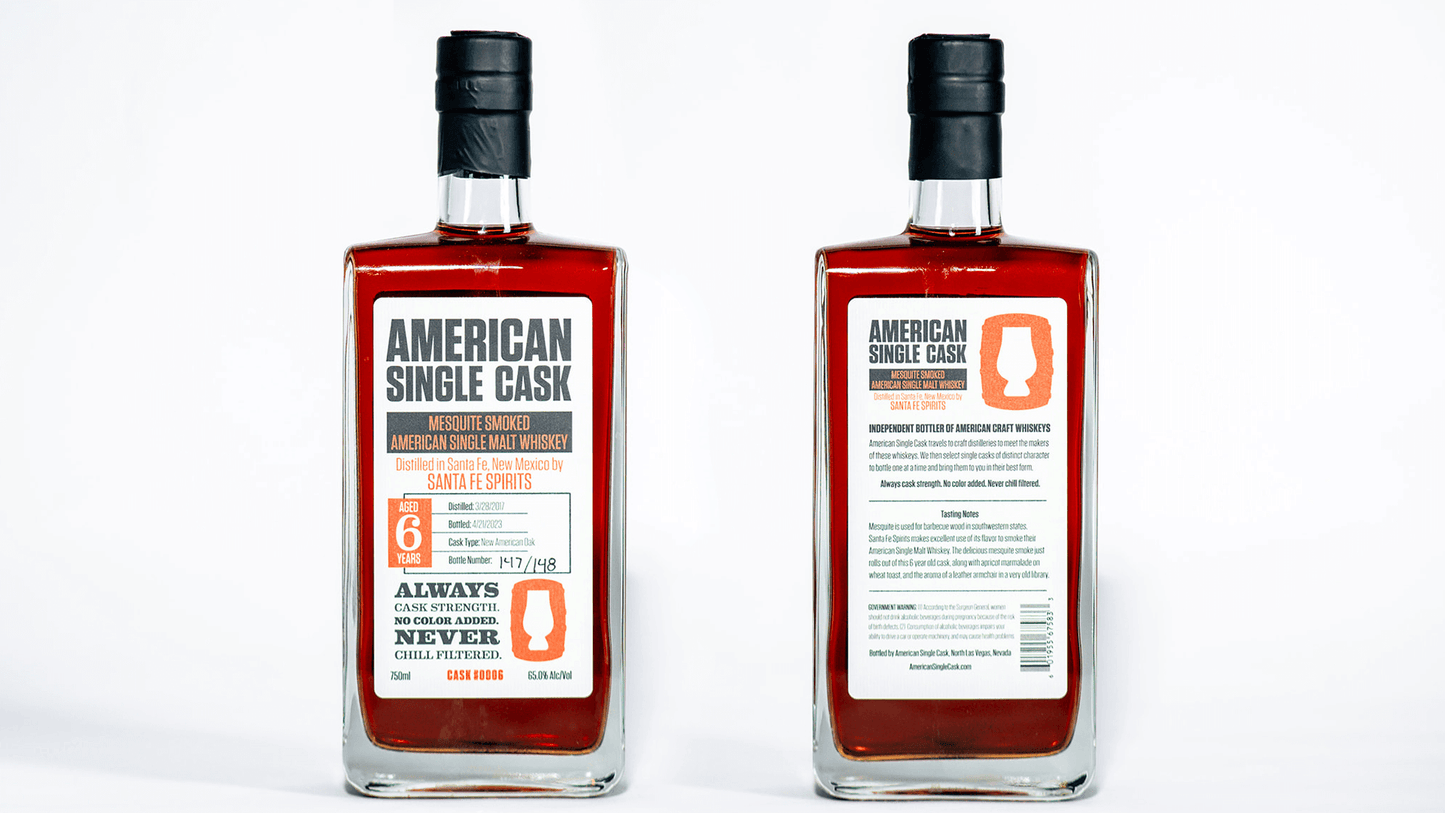 Cask #0006: Santa Fe Spirits Mesquite Smoked Single Malt